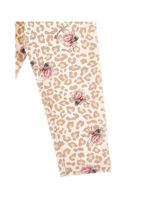 Leggings, bambina, logato. MONNALISA | 39H402NP 80090080